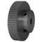 B&B Manufacturing 60-3P09M6A8, Timing Pulley, Aluminum, Clear Anodized,  60-3P09M6A8 - alternate 1
